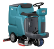 T681 Small Ride-On Scrubber-Dryer alt 1