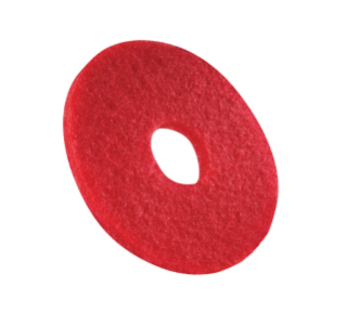 385941 12" (31cm) 3M Red Cleaning Pad alt 
